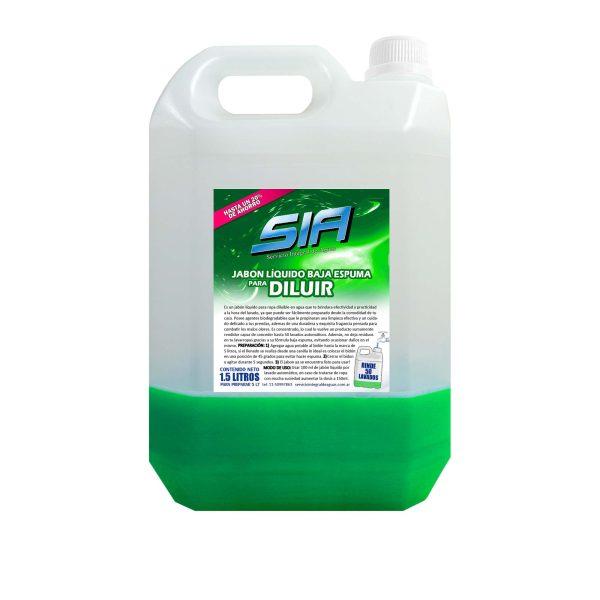 JABON LIQUIDO PARA DILUIR VERDE BIDON
